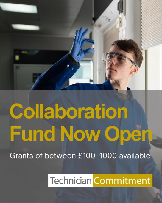 Collaboration Fund Now Open.
Grants of between £100–1000 available