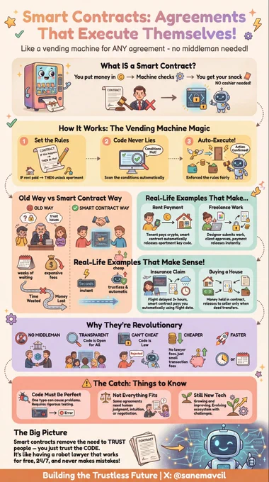 Smart Contract Infographic