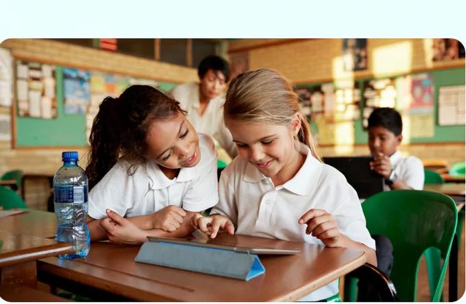 Microsoft Education Team showcasing AI learning opportunities for Computer Science Education Week.
