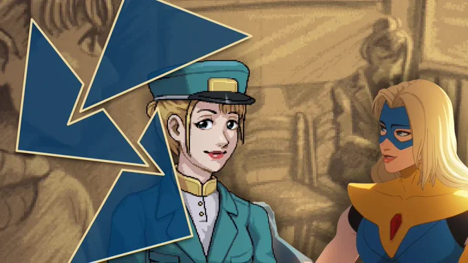 Random Encounter 336 - Dispatch and Detective Instinct: Farewell, My Beloved artwork.