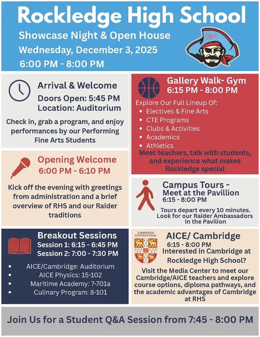 RHS open house