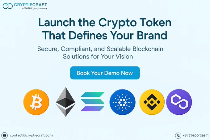 Crypto Token Development Services | Cryptiecraft