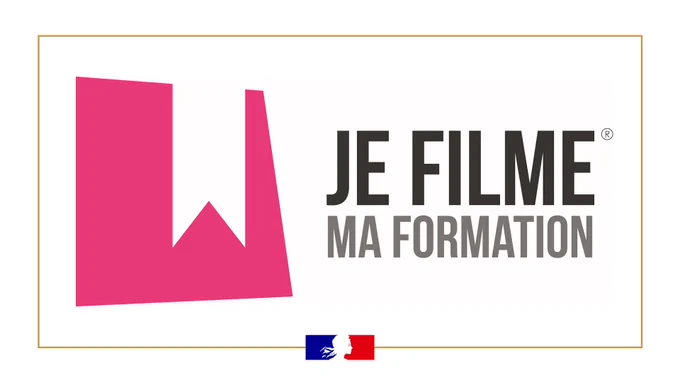 Visuel : logo du concours Je filme ma formation