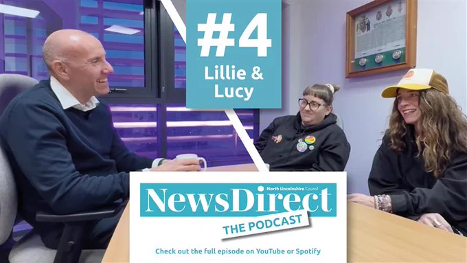 Latest Podcast - Lillie and Lucy from The Dancing Tiger Scrap Store.