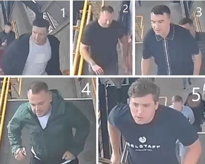 Five men we're appealing to trace