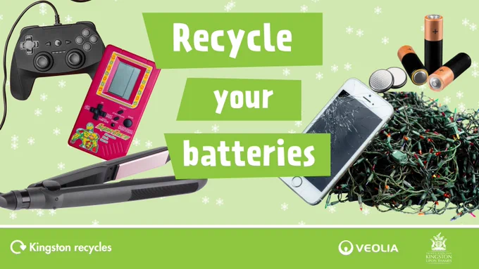Recycle your batteries