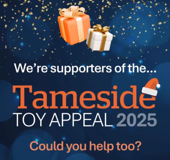 Tameside Toy Appeal poster.