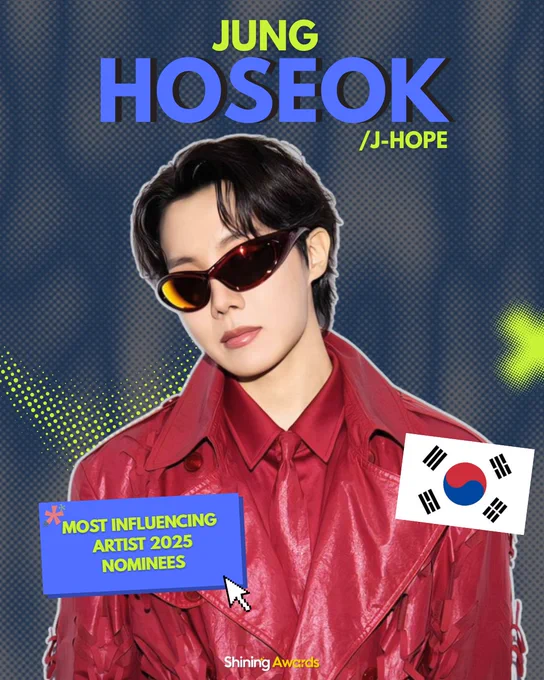 Jung Hoseok Most Influencing Artist 2025