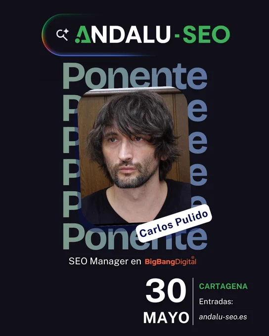 Carlos Pulido Ponente AndaluSEO 2026