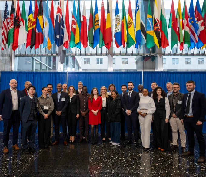 Bureau of Educational and Cultural Affairs Deputy Assistant Secretary for Professional and Cultural Exchanges Stefanie Williams meets with sports-sector professionals from all over the world at the U.S. Department of State. 
