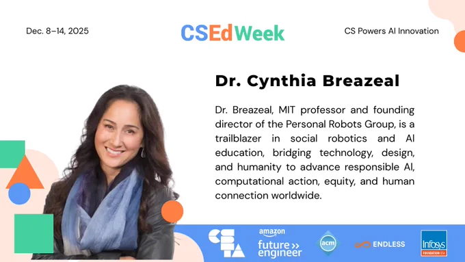 Dr. Breazeal, MIT professor and founding director of the Personal Robots Group, is a trailblazer in social robotics and Al education, bridging technology, design, and humanity to advance responsible Al, computational action, equity, and human connection worldwide.