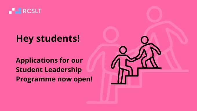 Hey students! Applications for our student leadership programme now open!