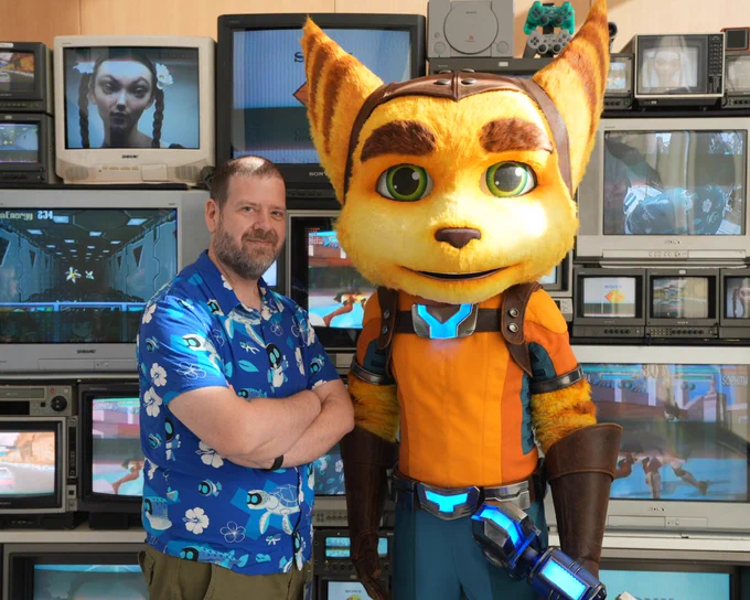A photo of me and Ratchet.