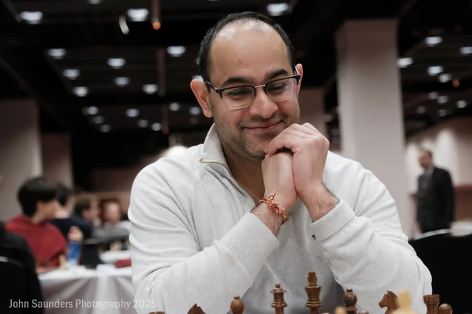 Ameet Ghasi (GM, England, FIDE Rating 2500) shared 1st in the 2025 XTX London Classic Open.