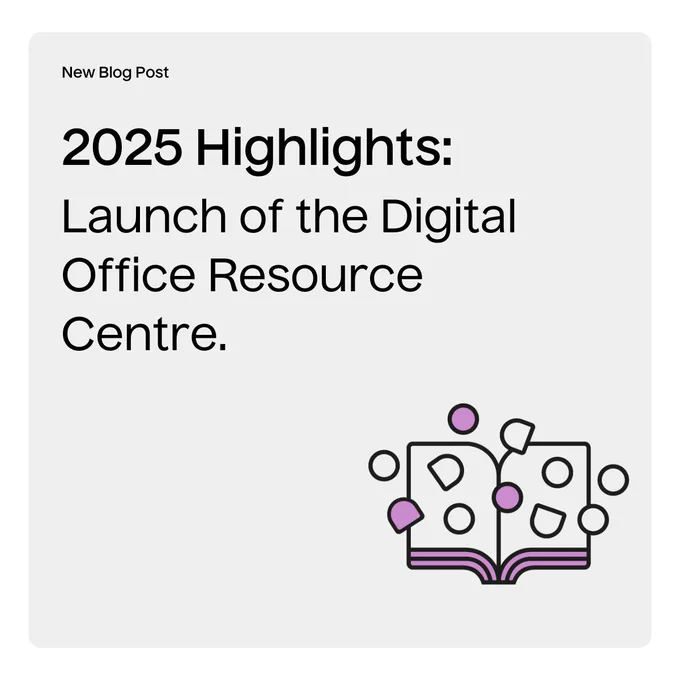 Promotional Image for the 2025 Highlights: Launch of the Digital Office Resource Centre.