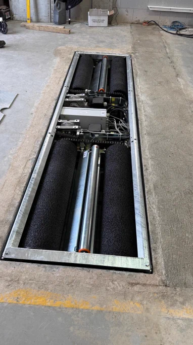 A Technique T8000 brake tester roller bed supplied by garage equipment company Gott Technical Services
