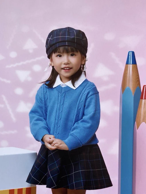 3さいのこなちゃん。