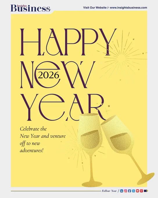 Happy New Year 2026 greeting card with festive lights, golden sparkles, and celebratory design wishing joy, positivity, and new beginnings for the upcoming year.