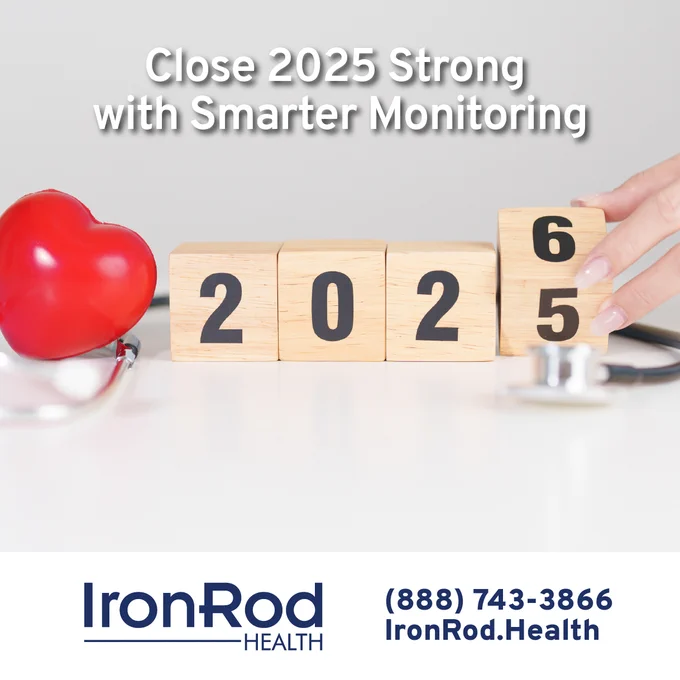 Smarter workflows matter — especially at year’s end.

If your team is drowning in alerts, docs, and follow-ups, IronRod Health’s full-service monitoring model lightens the load.

AI-driven workflows   24/7 cardiac monitoring help you finish 2025 strong and start 2026 stronger.

ironrod.health/ironrod-services/

#IronRodHealth #RPM #Cardiology #HealthTech