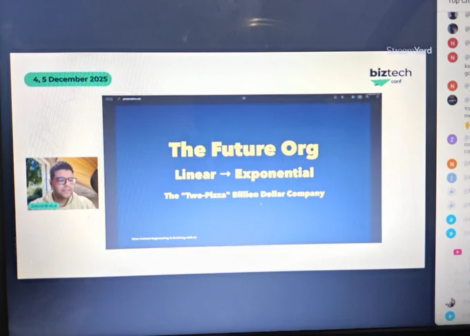 Just attended Zakaria Braksa’s talk on AI in product engineering! 🚀 Loved the insights on how startups are moving faster and building smarter teams. #AI #ProductEngineering