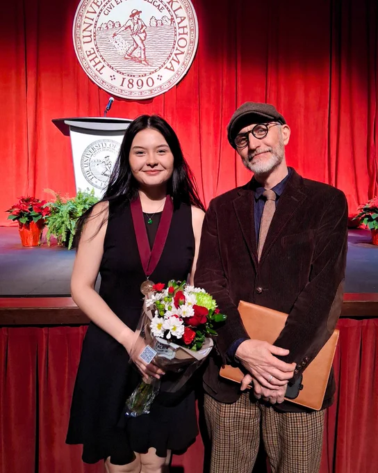 Abigail Simmons and Dean Stalling