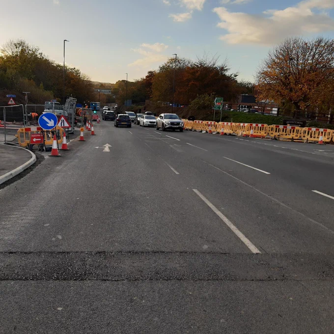 A171 Spital Bridge junction