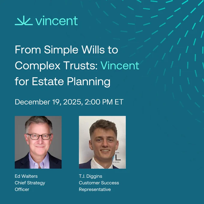 Vincent for Estate Planning Webinar