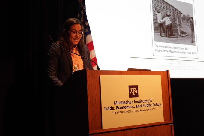 2025: Book Talk Policing on Drugs
Dr. Aileen Teague, Assistant Professor, The Bush School of Government & Public Service