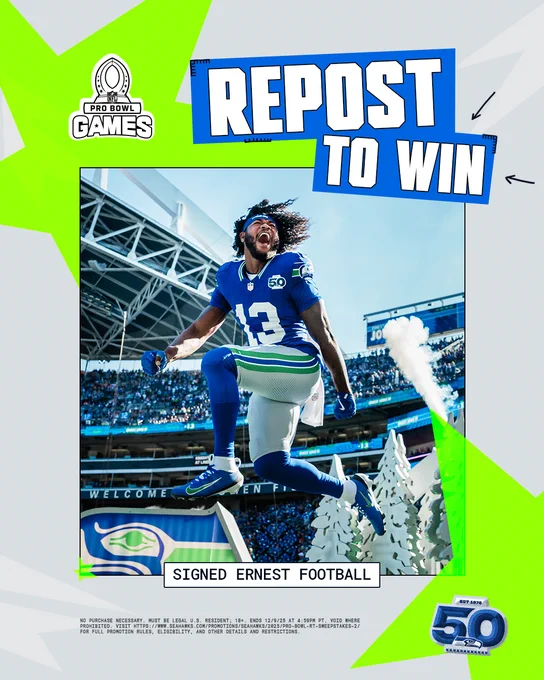 Repost to Win Signed Ernest Jones IV football Pro Bowl Repost to Win