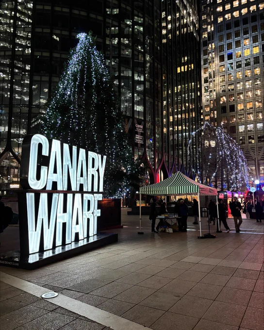 Welfare Pop up in Canary Wharf
