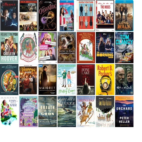 See what's new from your library