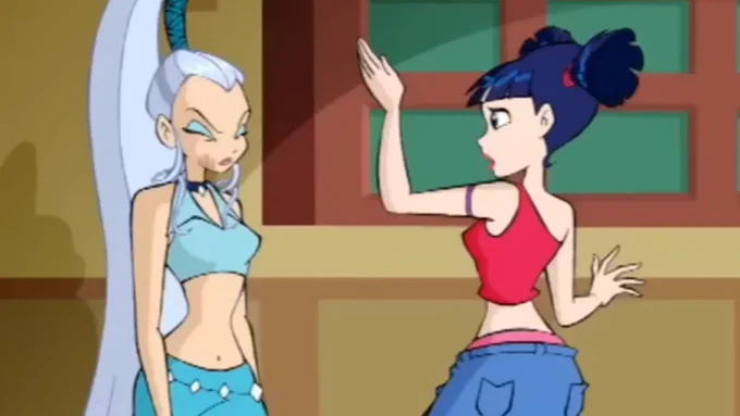 Season 1 Episode 9
Musa harshly slaps Icy after getting caught and teased for spying on Riven and Darcy.