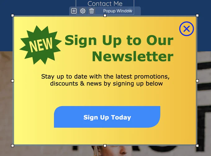EverWeb 4.5 Popup Windows