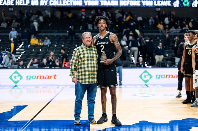 Juke Harris is the Holiday Hoopsfest Player of the Game