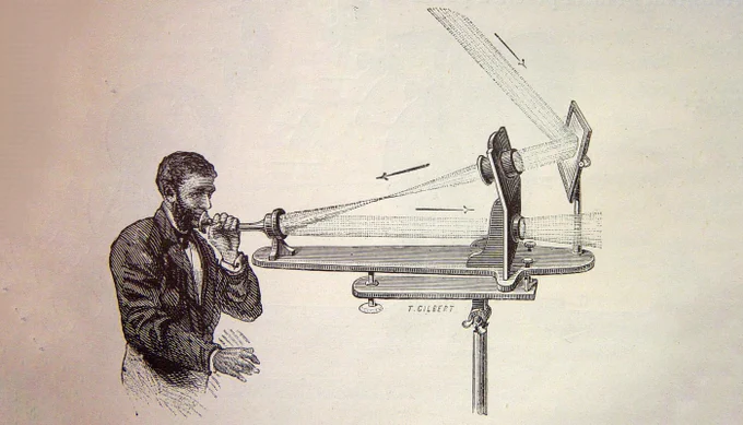 Photophone transmitter.