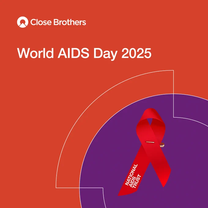 Close Brothers.  World AIDS Day 2025.