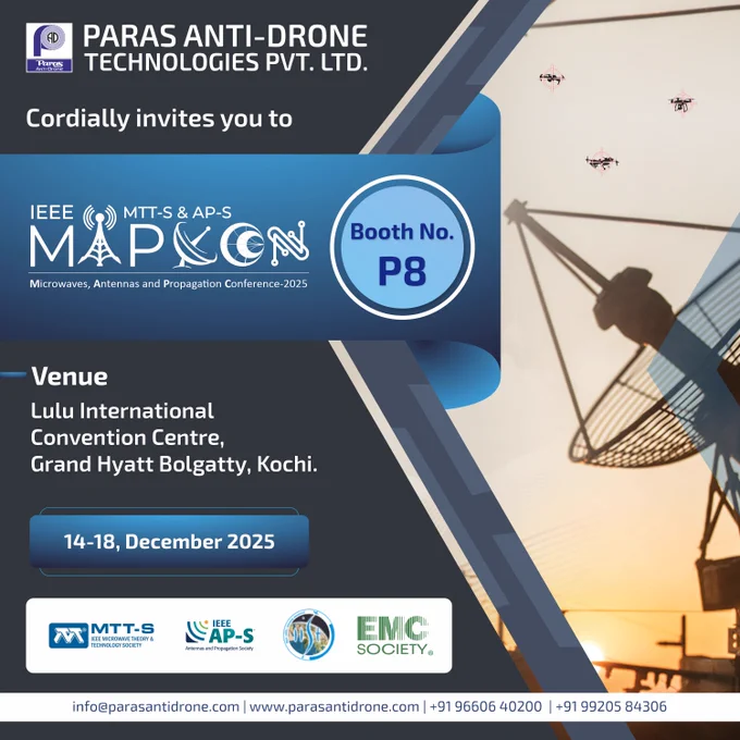 Paras Anti-Drone Technologies at MAPCON-2025