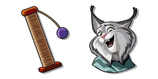 Zootopia 2 Pawbert Lynxley and a Scratching Post Cursor