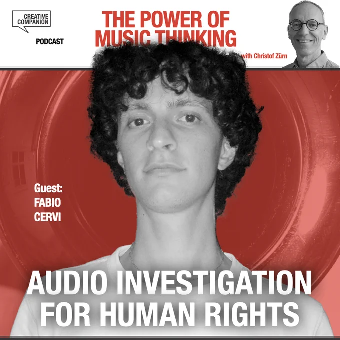 Audio investigation for human rights on The Power of Music Thinking podcast