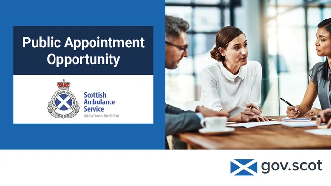 Public Appointment Opportunity: Scottish Ambulance Service