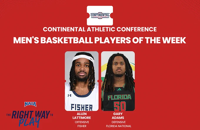CAC Men's Basketball Players of the Week on December 8, 2025