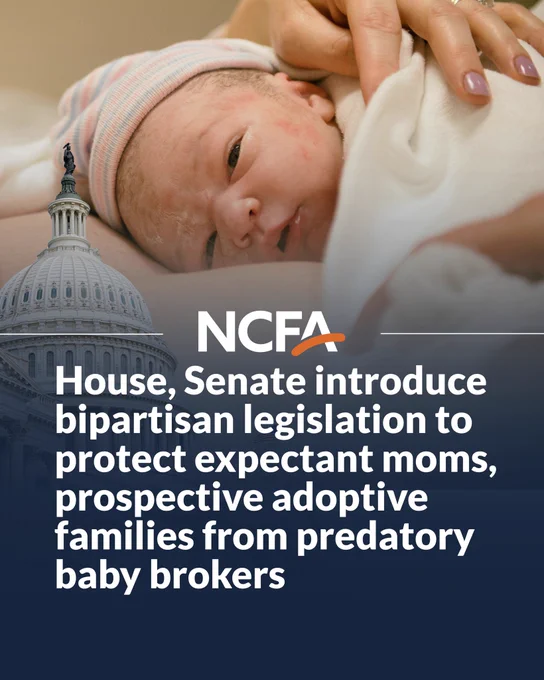 House, Senate introduce bipartisan legislation to protect expectant moms, prospective adoptive families from predatory baby brokers