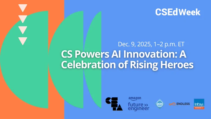 CS Powers AI Innovation: A Celebration of Rising Heroes.
Dec. 9, 2025, 1–2 p.m. ET
