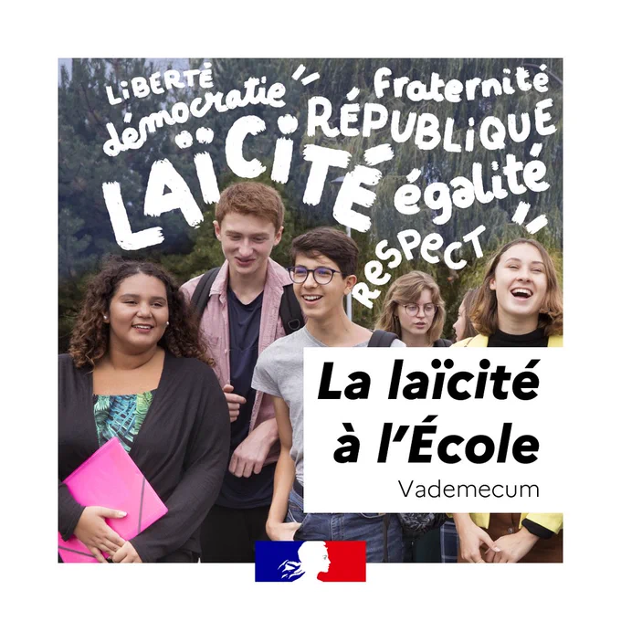 Vademecum La laïcité à l’École (visuel de couverture)