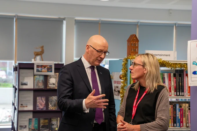 First Minister John Swinney officially opened the Parkhead Hub, Scotland’s Largest Integrated health and social care facility.