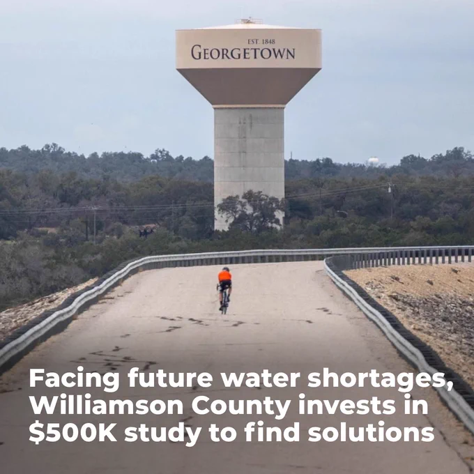 Facing future water shortages, Williamson County invests in $500K study to find solutions