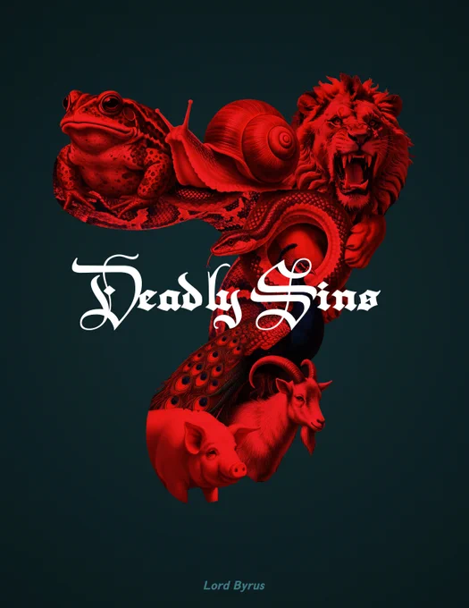 SEVEN DEADLY SINS
by 𝙇𝙤𝙧𝙙 𝘽𝙮𝙧𝙪𝙨  