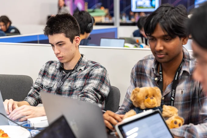 Georgia Tech's Team Phoenix competes in the IndySCC competition at SC25, held Nov. 16-21 in St. Louis