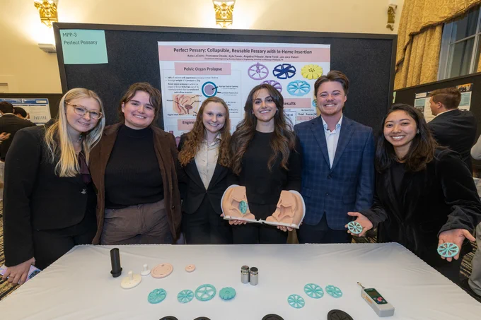 (L - R): Angelina Pribozie, Kyla Frenja, Katie LeClaire, Francesca Chioda, Jace Statam, and Karla Frank