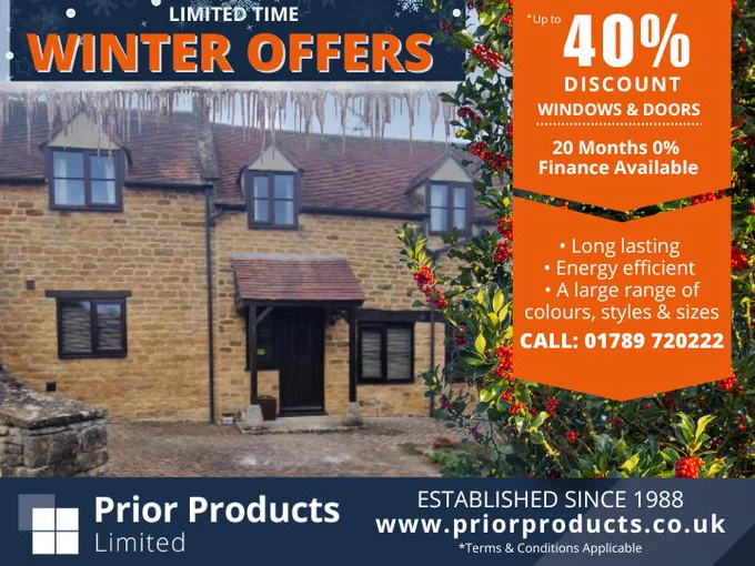 Prior Products Windows and Doors Sale Up to 40% Off